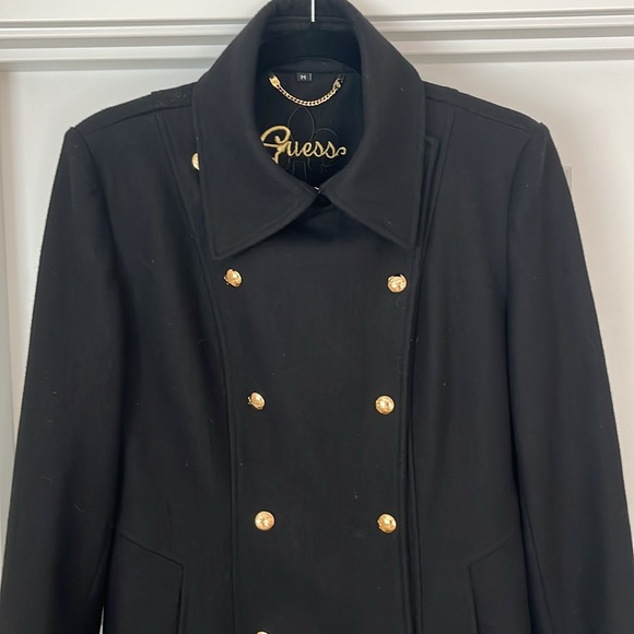GUESS Wool Jacket - Picture 2 of 13